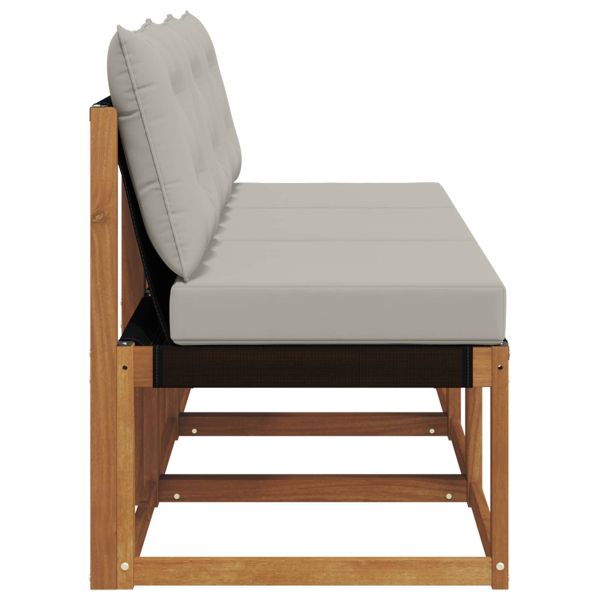 3 Брой Външен среден диван