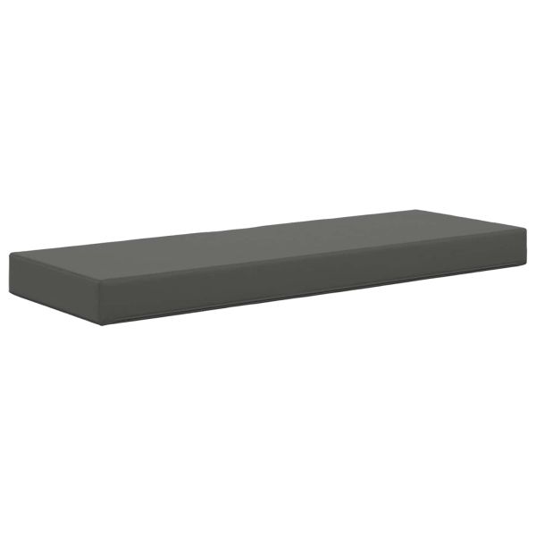 Възглавница за открито седалка Антрацит 115 x 40 x 8 см
