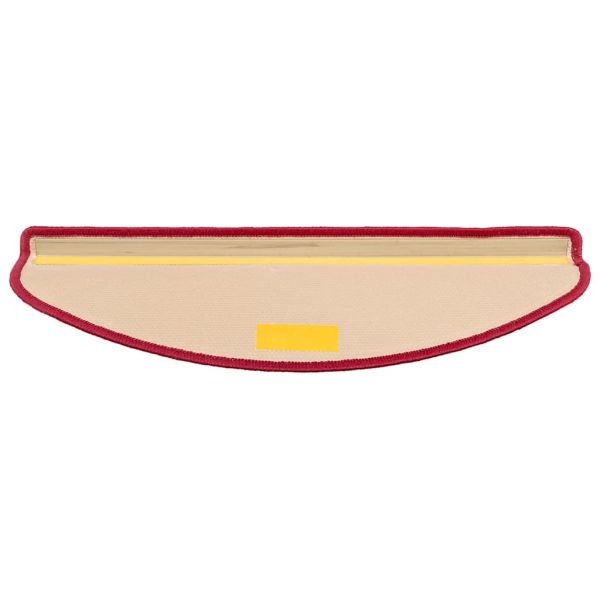 Самозалепващи стелки за стъпала, 15 бр, червени, 65x21x4 см