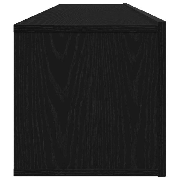 Комплект ТВ шкаф 2 pcs Черния дъб Инженерно дърво