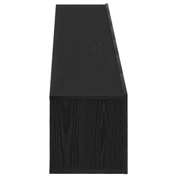 Комплект ТВ шкаф 3 pcs Черния дъб 80 x 30 x 30 см