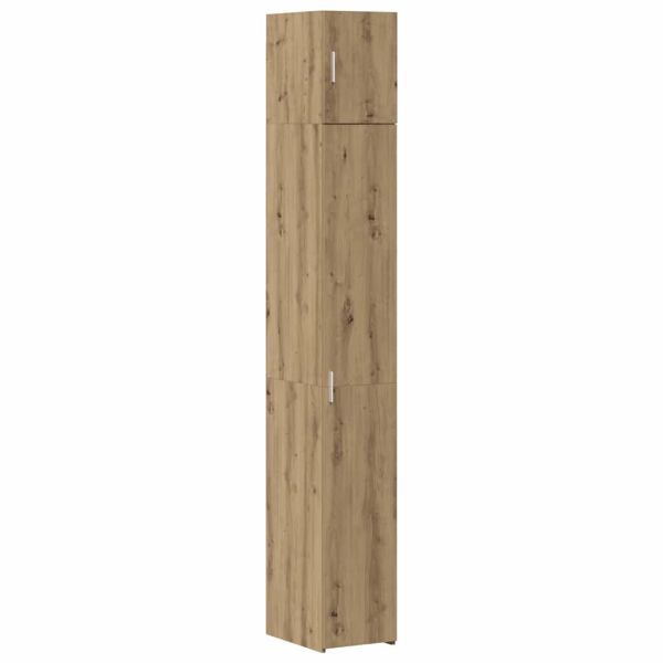 Шкаф за съхранение 3 pcs Дъб 30 x 42,5 x 225 см