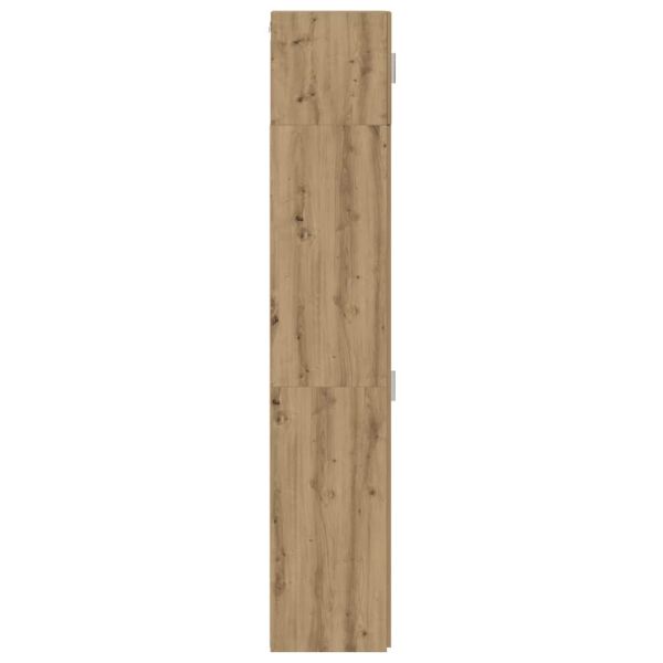 Шкаф за съхранение 3 pcs Дъб 30 x 42,5 x 225 см