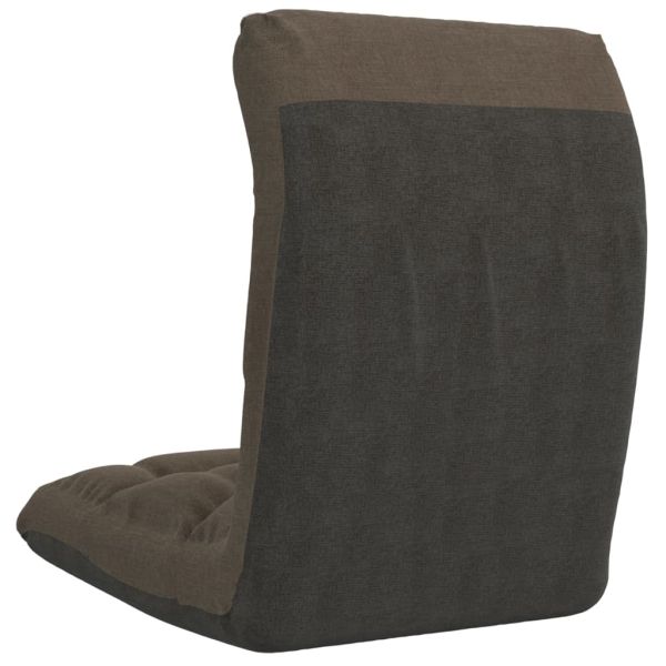 Сгъваем подов стол, таупе, текстил