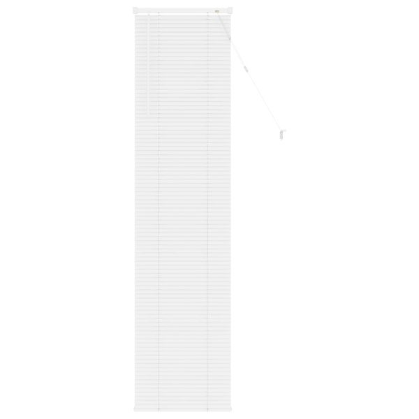 Венецианска щора Бял 213 x 60 см 25 mm ПВЦ
