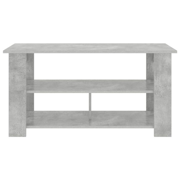 Стойка за телевизор Циментено сиво 100 x 40 x 50 cm