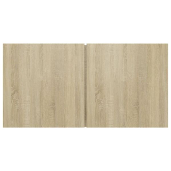 Комплект ТВ шкафове от 6 части, дъб сонома, инженерно дърво