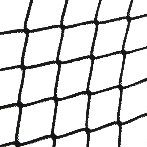 Мрежа за ремарке с еластично въже, черна, 6x3,5 м, PP