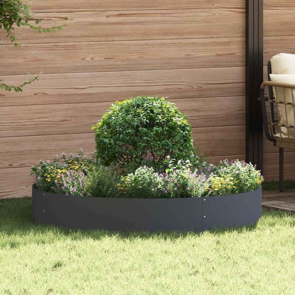 Пръстен за саксия Антрацит 120 x 120 x 20 см