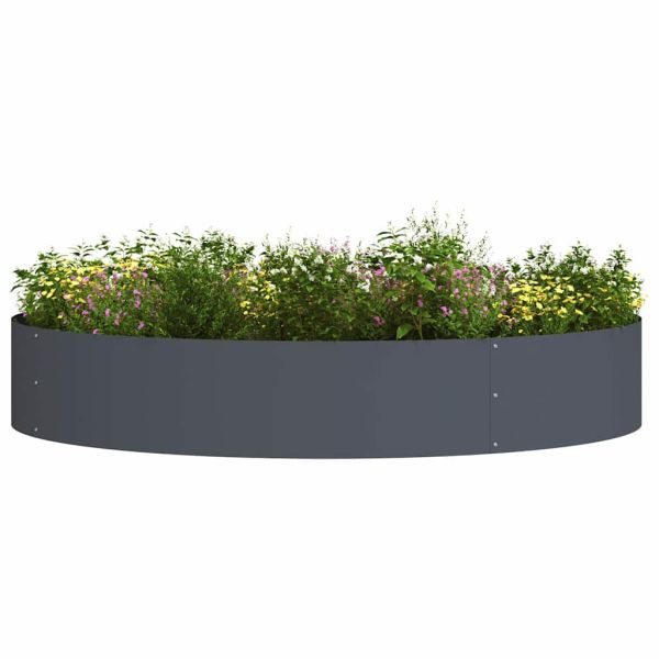 Пръстен за саксия Антрацит 120 x 120 x 20 см