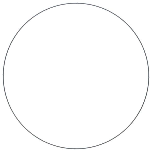 Пръстен за саксия Антрацит 120 x 120 x 20 см