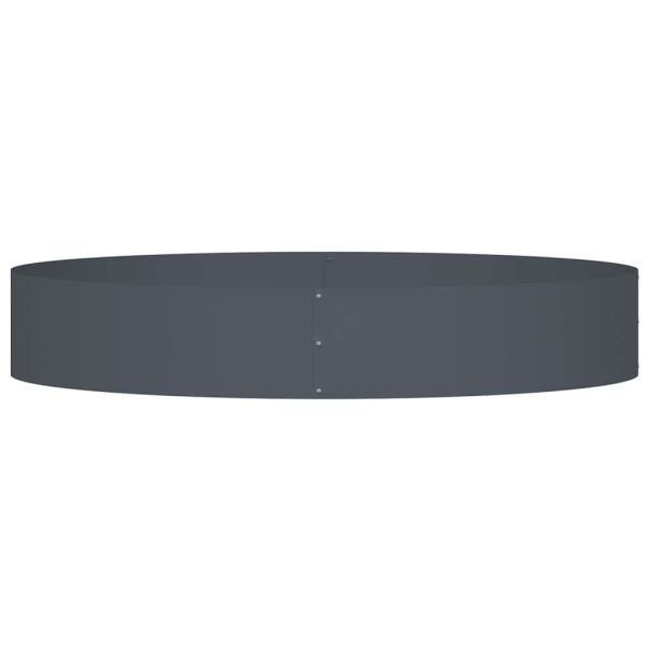 Пръстен за саксия Антрацит 120 x 120 x 20 см