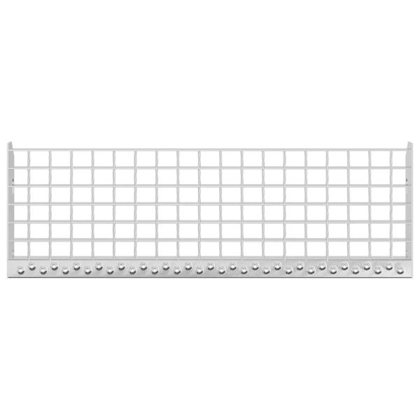 Решетъчно стъпало 70x24x7 см поцинкована стомана