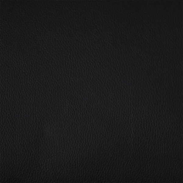 Фотьойл с кубична форма, черен, изкуствена кожа