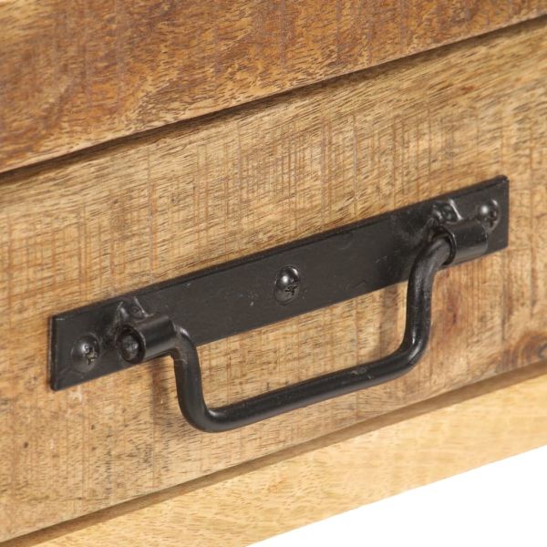 Бюфет, 120x30x75 см, грубо мангово дърво масив