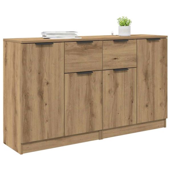 Скейдбордове 2 pcs Дъб 60 x 30 x 70 см Инженерно дърво