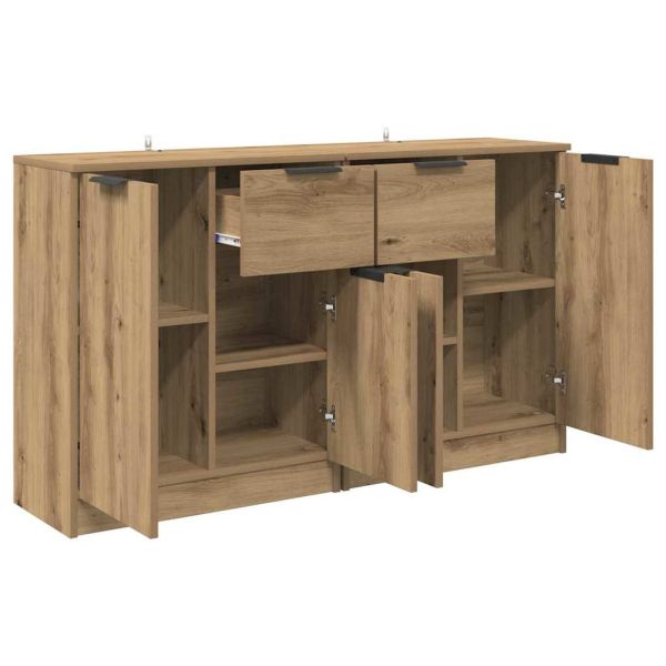 Скейдбордове 2 pcs Дъб 60 x 30 x 70 см Инженерно дърво