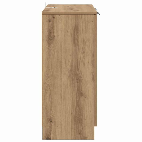 Скейдбордове 2 pcs Дъб 60 x 30 x 70 см Инженерно дърво