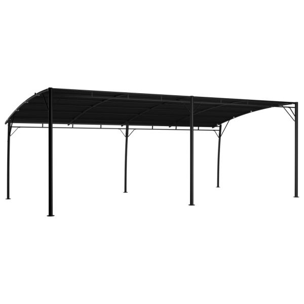 Градинска тента сенник, 6x3x2,55 м, антрацит