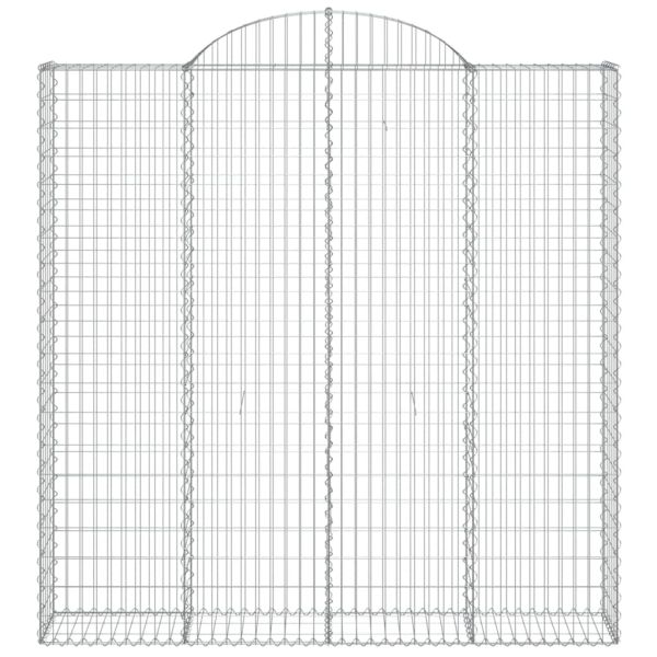 Габионни кошници арка 7 бр 200x30x200/220 см поцинковано желязо
