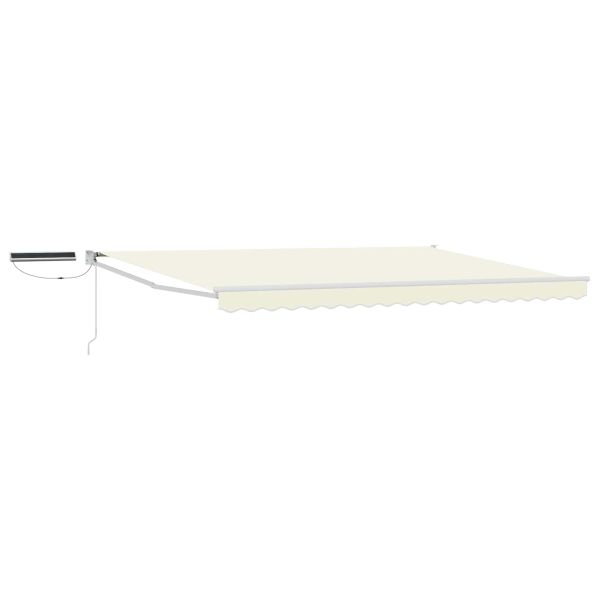 Електрически разтегателен навес Крем 4 × 3 m