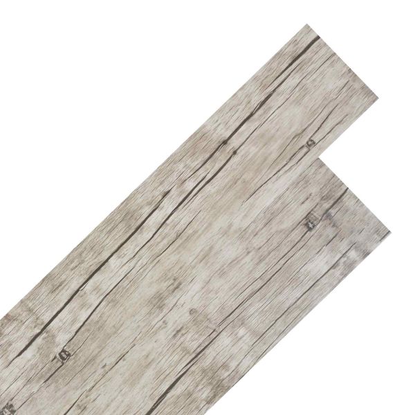 Дъски за под 36 pcs Сив 5,02 m² ПВЦ