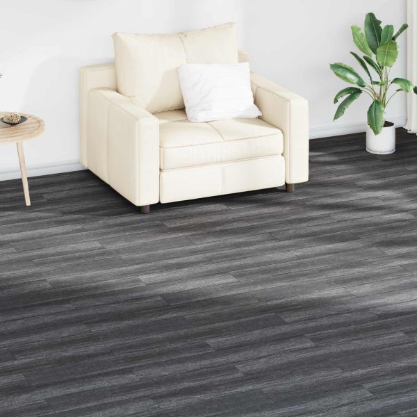 Дъски за под 36 pcs Черен и бял 5,02 m² ПВЦ