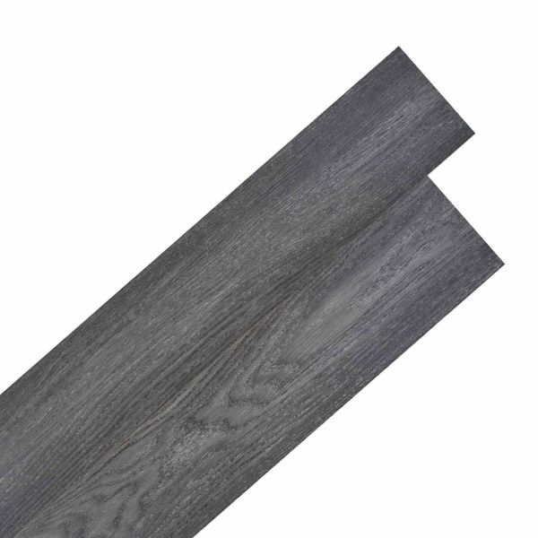 Дъски за под 36 pcs Черен и бял 5,02 m² ПВЦ