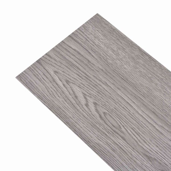 Дъски за под 36 pcs Тъмен сив 5,02 m² ПВЦ
