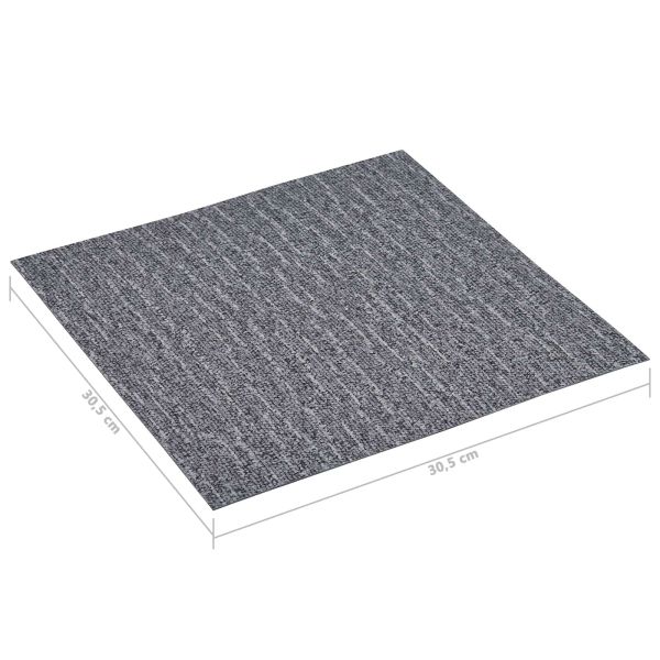 Дъски за под 55 pcs Сив 5,11 м² ПВЦ