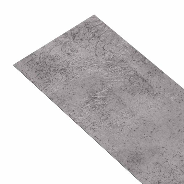 Дъски за под 36 pcs Кафяв цимент 5,02 m² ПВЦ