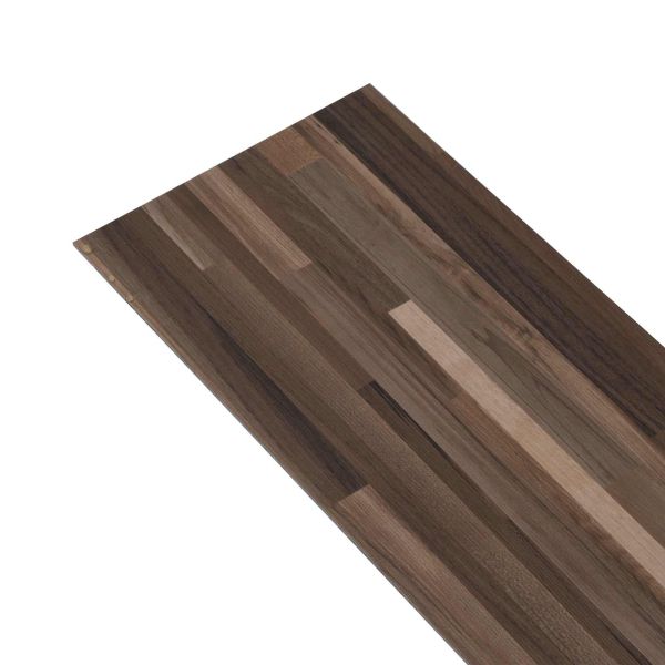 Дъски за под 5,02 m² 36 pcs ПВЦ Кафяви ивици