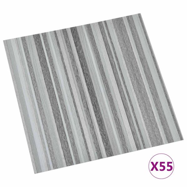 Дъски за под 5,11 м² 55 pcs ПВЦ Райета