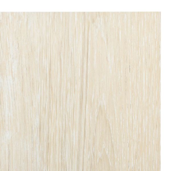 Дъски за под 5,11 м² 55 pcs ПВЦ Бяло и Бежово