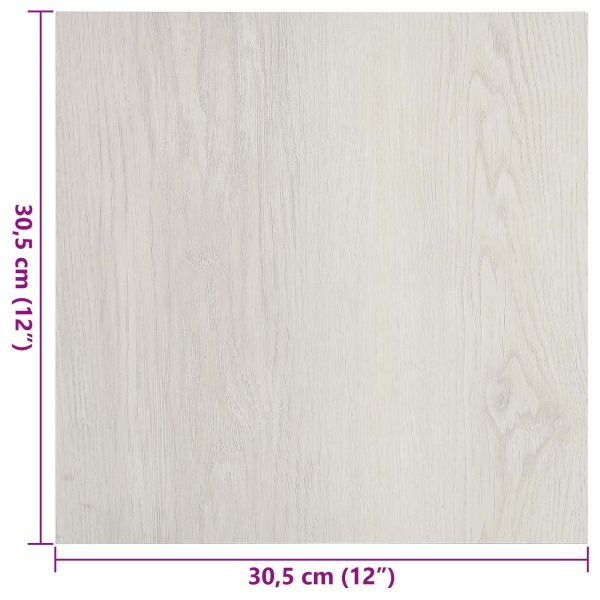 Дъски за под 5,11 м² 55 pcs ПВЦ Светло бежово