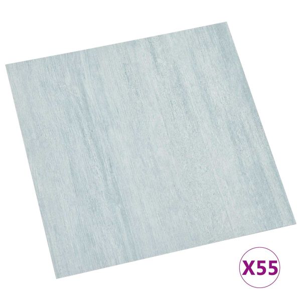 Дъски за под 55 pcs Зелен 5,11 м² ПВЦ