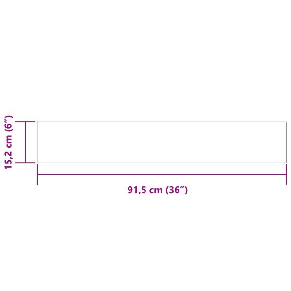 Дъски за под Класически бял дъб 2,51 м² 18 бр. ПВЦ