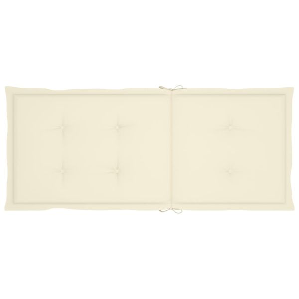 Люлеещ се стол с възглавници, сив, акациево дърво масив