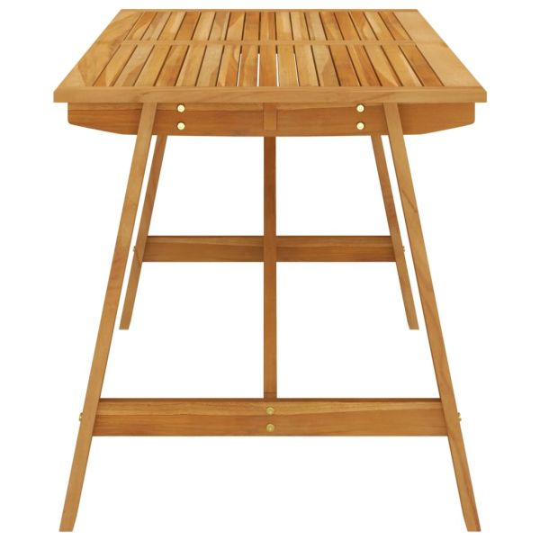 Градински трапезен комплект, 5 части, черен