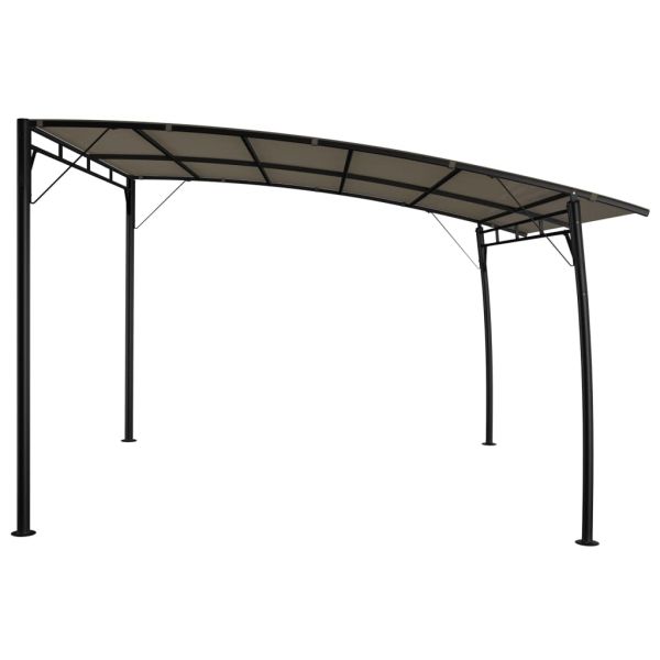 Градинска тента сенник, 3x3x2,55 м, таупе
