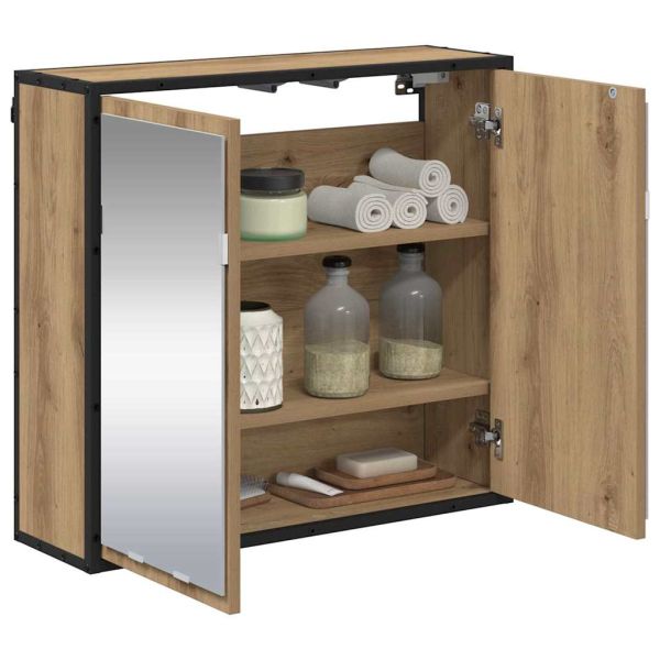 Стенен рафт Дъб 65 x 20 x 60 см