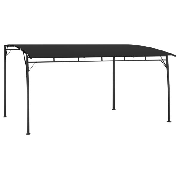 Градинска тента сенник, 4x3x2,55 м, антрацит