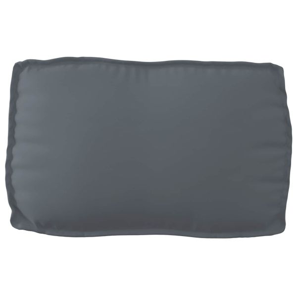 Комплект възглавници за палет 2 pcs Антрацит Оксфордска тъкан