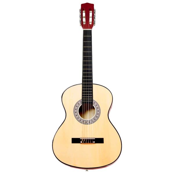 Класическа китара за начинаещи с калъф, 3/4, 36"