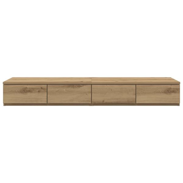 Чекмеджета за легло Дъб 120 x 36,5 x 16,5 см