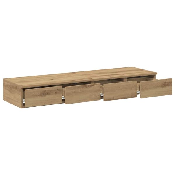 Чекмеджета за легло Дъб 120 x 36,5 x 16,5 см