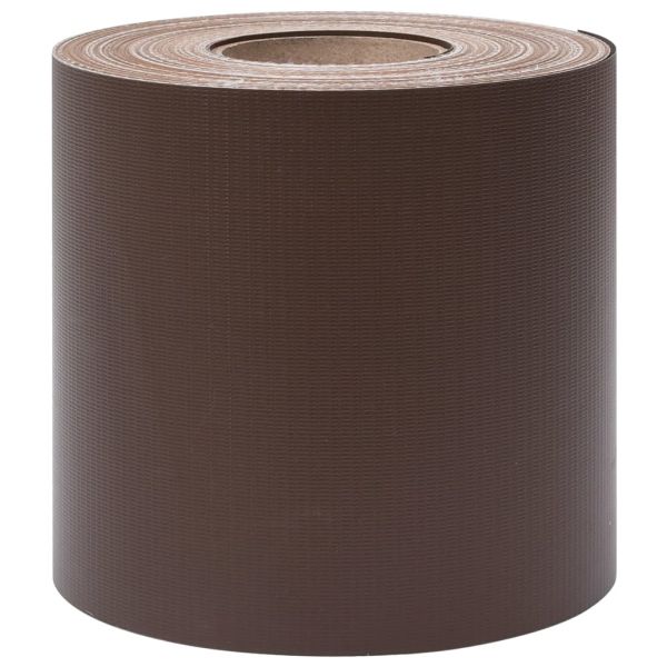 PVC лента за поверителност 35x0,19 м, кафява