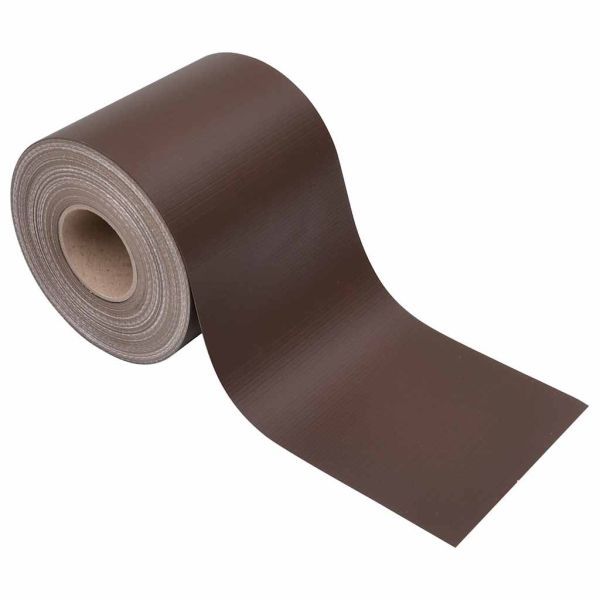 PVC лента за поверителност 70x0,19 м, кафява