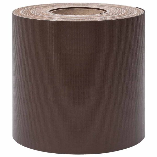 PVC ленти за поверителност 140x0,19 м, кафяви