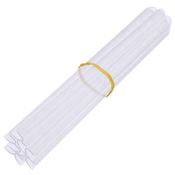 PVC ленти за поверителност 140x0,19 м, кафяви